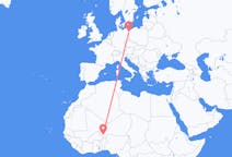 Flights from Niamey to Szczecin
