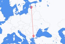 Flyreiser fra Riga, til Alexandroupolis
