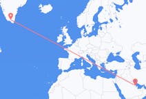 Flights from Dammam, Saudi Arabia to Narsarsuaq, Greenland