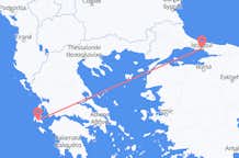 Flights from Kefallinia to Istanbul