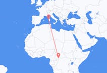 เที่ยวบิน จาก บังกี, สาธารณรัฐแอฟริกากลาง ไปยัง อัลเกโร, อิตาลี