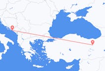 Lennot Erzincanilta Dubrovnikiin