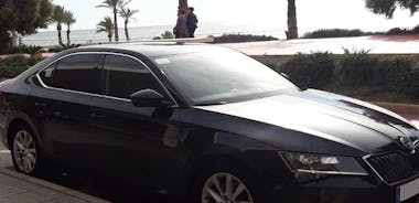 Transfer from Benidorm to Alicante airport with private Sedan max. 3 passengers 