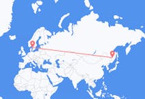 Flights from Khabarovsk, Russia to Gothenburg, Sweden