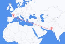 Flyg från Karachi till Toulouse