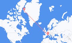 Flights from Nice, France to Qaanaaq, Greenland