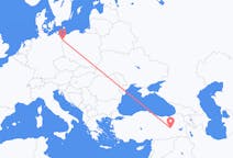 Flights from Bingöl, Turkey to Szczecin, Poland