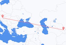 Loty z Samarkanda, Uzbekistan do Graz, Austria