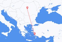 出发地 罗马尼亚錫比烏目的地 土耳其哈利卡那索斯的航班