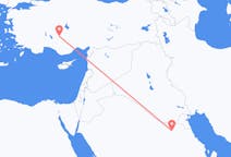 Loty z Al-Kajsuma, Arabia Saudyjska z Konya, Turcja