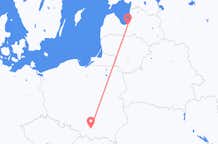 Vluchten van Riga, Pescara naar Krakau