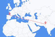 파키스탄 라힘 야르 칸에서 출발해 스페인 빌바오로(으)로 가는 항공편