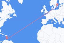 Flyreiser fra Aruba, Aruba til Visby, Sverige