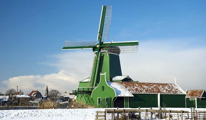 Amsterdam Day Tour to Volendam, Edam, and Zaanse Schans Windmills with a Guide