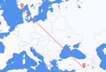 Flights from Mardin, Turkey to Kristiansand, Norway