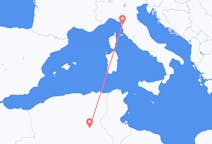 Flights from Touggourt, Algeria to Pisa, Italy