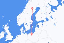 Flights from Lycksele, Sweden to Bydgoszcz, Poland