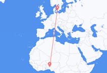 Flights from Ilorin to Copenhagen