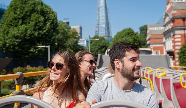 London Tootbus Must See Hop-on-Hop-off-Bustour und Bootsfahrt auf der Themse