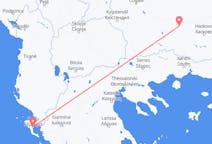 出发地 希腊出发地 克基拉市目的地 保加利亚普罗夫迪夫的航班