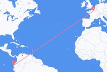 Flüge von Manta, Ecuador nach Paris, Frankreich