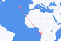 Flyreiser fra Luanda, til Ponta Delgada