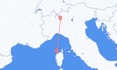 Flights from Calvi to Milan