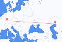 Flyreiser fra Atyrau, Kasakhstan til Karlsruhe, Tyskland