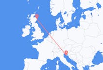 Flights from Aberdeen to Pula