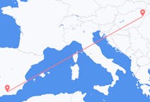 Flights from Granada, Spain to Debrecen, Hungary