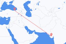 เที่ยวบิน จาก ราชโกฏ, อินเดีย ไปยัง แทรปซอน, ตุรกี
