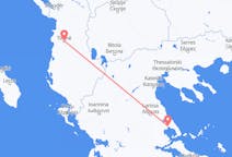 Flyg från Volos till Tirana