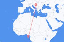Flights from São Tomé to Sarajevo