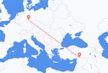 Flights from Gaziantep in Turkey to Erfurt in Germany
