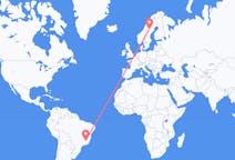 Flights from Belo Horizonte, Brazil to Vilhelmina, Sweden