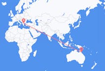 Flyreiser fra Cairns, Australia til Thessaloniki, Hellas
