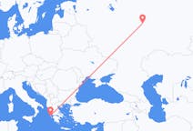 Flights from Cheboksary, Russia to Cephalonia, Greece