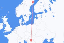 Flyreiser fra Tuzla, Bosnia-Hercegovina til Umeå, Sverige
