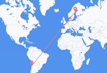 Flights from Copiapó, Chile to Umeå, Sweden