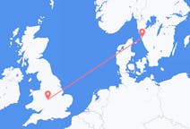 Flyreiser fra Göteborg, Sverige til Birmingham, England