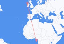 Flyg från São Tomé, São Tomé och Príncipe att knacka, Irland