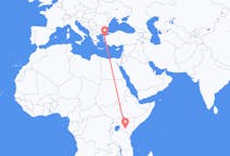 Flyg från Nairobi, Kenya till Edremit, Turkiet