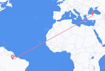 Flyreiser fra Altamira, Brasil til Ankara, Tyrkia