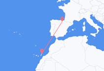 Vols depuis la ville de Vitoria-Gasteiz vers la ville de Lanzarote