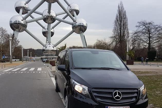 Lyx Minivan från Bryssel flygplats till staden Gent