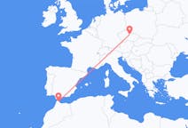 Flights from Tétouan, Morocco to Pardubice, Czechia