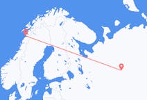 Fly fra Syktyvkar til Bodø