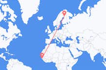 Flights from Bissau to Rovaniemi