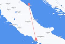 Flüge von der Stadt Ancona in die Stadt Neapel