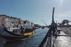 Aveiro, Costa Nova-strand en Moliceiro-boot, halve dag vanuit Coimbra